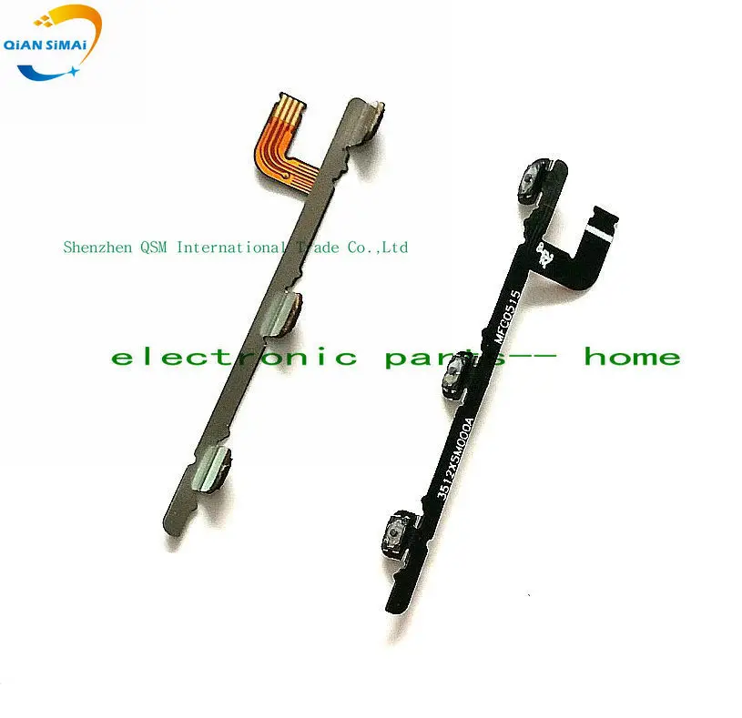 QiAN SiMAi New power Button on/off & Volume up/down Buttons flex cable for Xiaomi Note Mobile phone