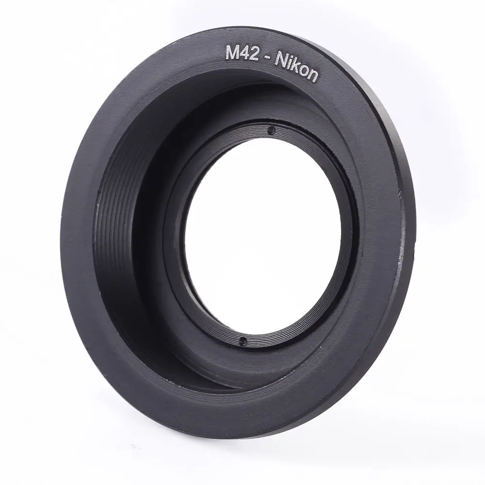 FOTGA M42 Pierścień adaptera obiektywu z mocowaniem śrubowym ze szkłem do Nikon F D810 D750 D7200 D3300 D5500 D5400