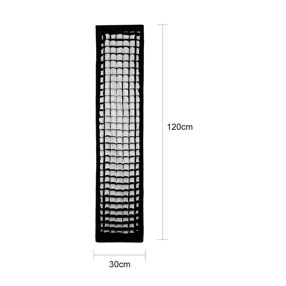 Godox Softbox 30x120cm Honeycomb Grid Strip Bowens Mount Softbox for Photo Studio Strobe Flash Light DE300 SK400II DE400 DE400II