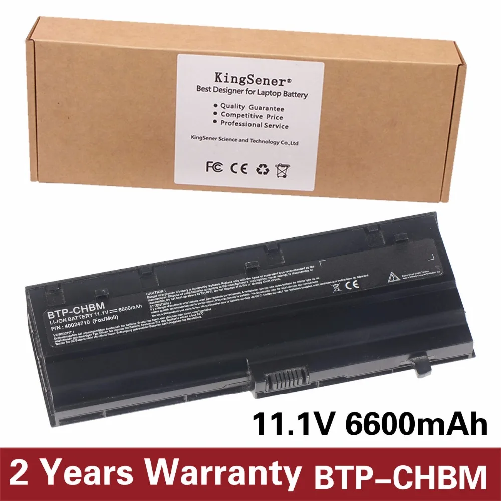 

KingSener Brand New BTP-CHBM Laptop Battery For Medion BTP-CHBM 11.1V 6600mAh Free 2 years Warranty