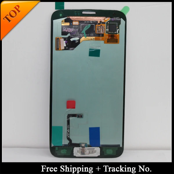 

100% tested Super AMOLED LCD For Samsung S5 LCD G900F LCD For S5 G900 G900F G900H Display LCD Screen Touch Digitizer Assembly