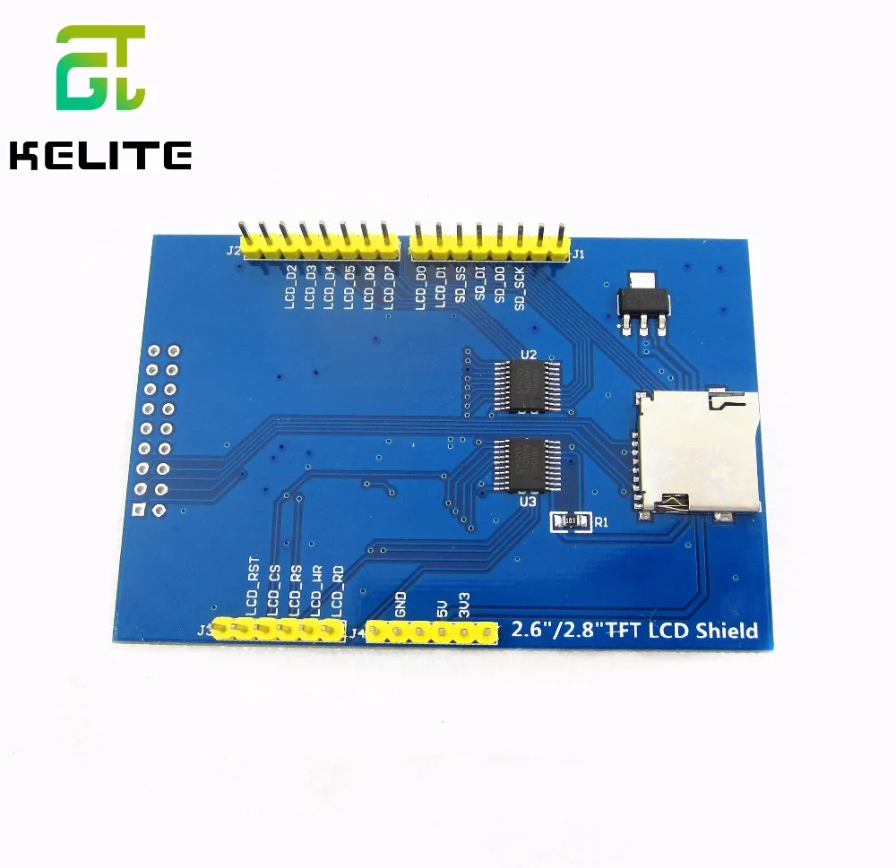 Imagem -02 - Tft Toque Módulo de Tela Lcd Driver para Arduino Uno r3 Mega2560 320x240 Hx8347 2.8