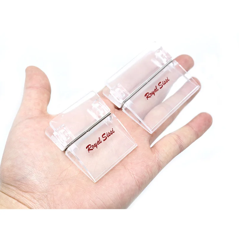 PERSUADER 3sizes clear fly tying CDC feather clips dubbing hackle holding tools Cul de canard feather magic nip clamp table clip