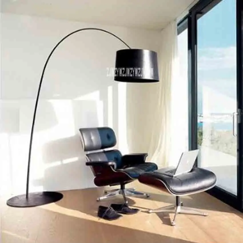 SG-L004 Nordic Modern Fashion Floor Lamp Creative Personality Study Living Room Bedroom Fishing Floor Lamp 110V/220V 15~20m2