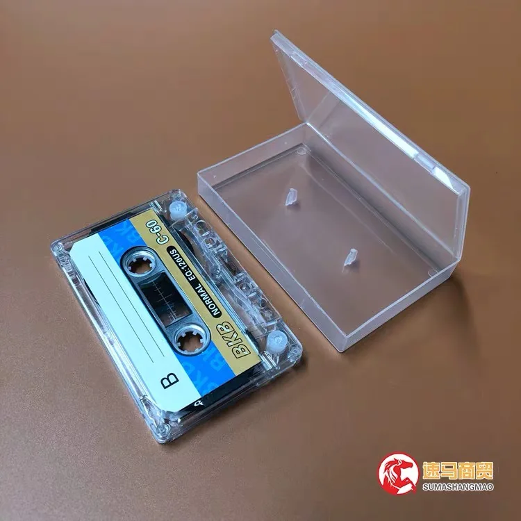 Wholesale 10 pcs BKB C-60 60 Minutes Normal Position Type 1 Recording Blank Cassette Tapes.