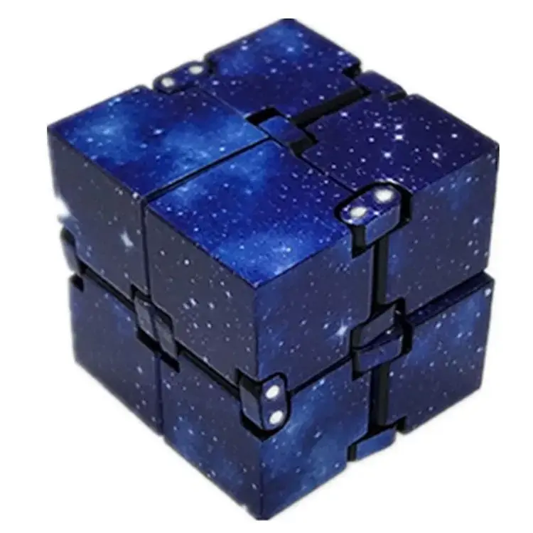 Cube magique Infinity pour enfants et adultes, jeu de société 2x2x2, Mini doigt EDC, bloc de soulagement du Stress, jouet amusant