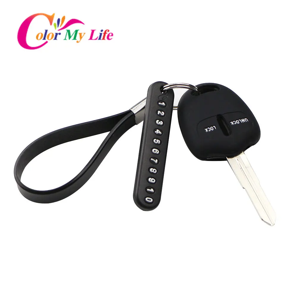 Clé de voiture JOKeychain, carte de numéro de téléphone pour KIT 307, 308, 3008, 2008, 408, 508, 4008, Fiat Punto 500, 500L, Bravo Renault Captur