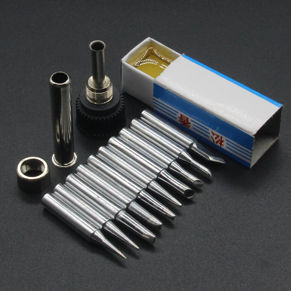 Solder Iron Tip 900M-T For 936 SAIKE ATTEN AOYUE KADA YIHUA Soldering Rework Station Iron welding tip