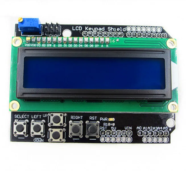 1pcs/lot LCD Keypad Shield LCD1602 character the LCD input and output expansion board UNO MEGA2560