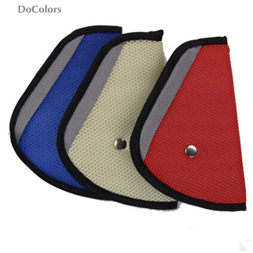 DoColors Triangle car Seat Belt Adjuster Case For Dodge Journey JUVC Charger DURANGO CBLIBER SXT DART