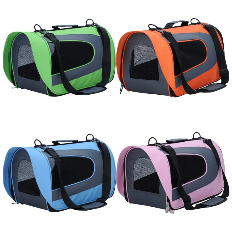 

New Pet Bag Portable Single Shoulder Walking Dog Handbag Outdoor Travel Single Shoulder Pet Carrie Foldable Breathable