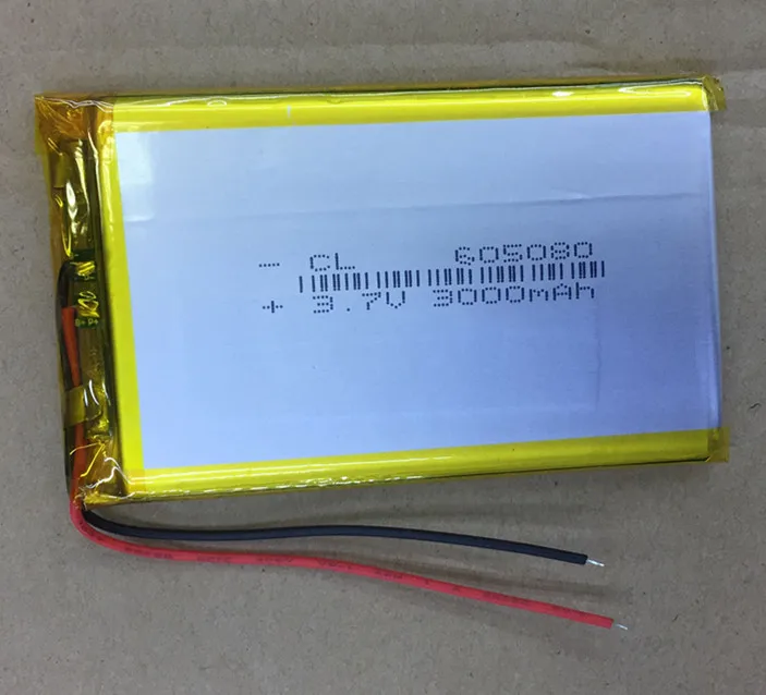 605080 tablet computer batteries MP5 original N50 battery 7 inch tablet computer batteries Rechargeable Li-ion Cell