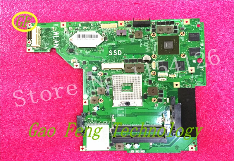 Placa base Original para ordenador portátil MSI GE70 MS-17561 DDR3 N13P-GT-A2 100% probado OK