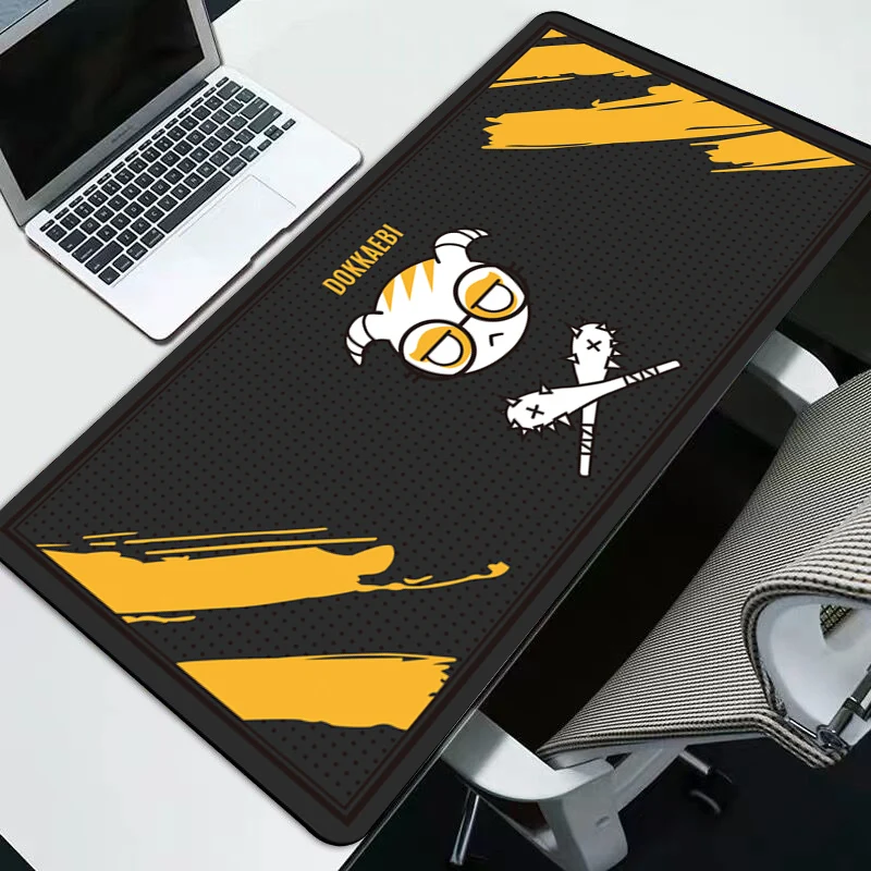 Simpatico arcobaleno Six Siege 80x30cm gomma Super Large PC Mousepad Gamer Gaming Mouse pad XL scrivania tastiera Mat per Computer portatile
