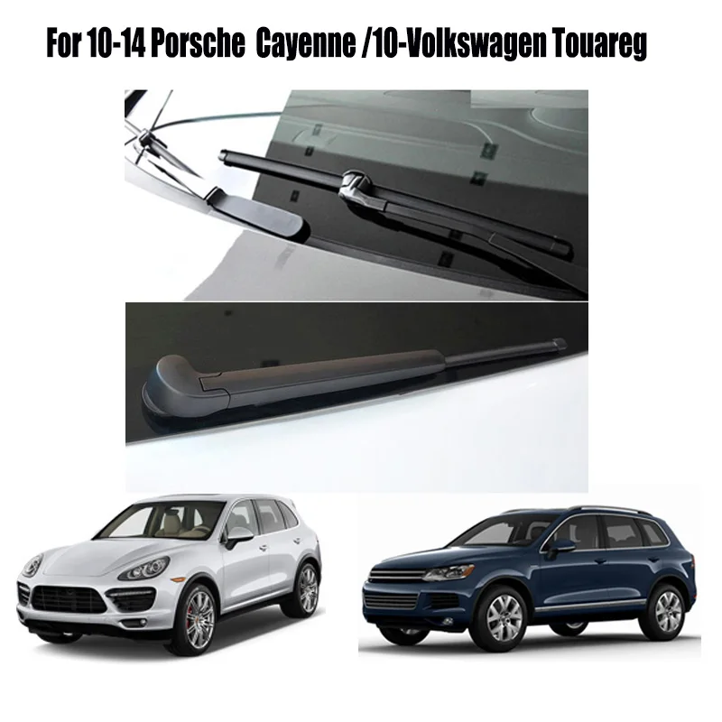 Misima Windscreen Wiper Blades Set For VW Touareg 2010 2011 2012 2013 2014 2015 2016 2017 Front Rear Wipers For Porsche Cayenne