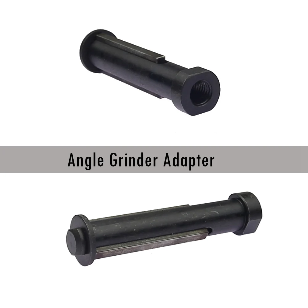 Imagem -02 - Ângulo Grinder Polidor Conexão Haste Proteção Tampa Handle Tambor Polimento Roda 110120*100*19 mm