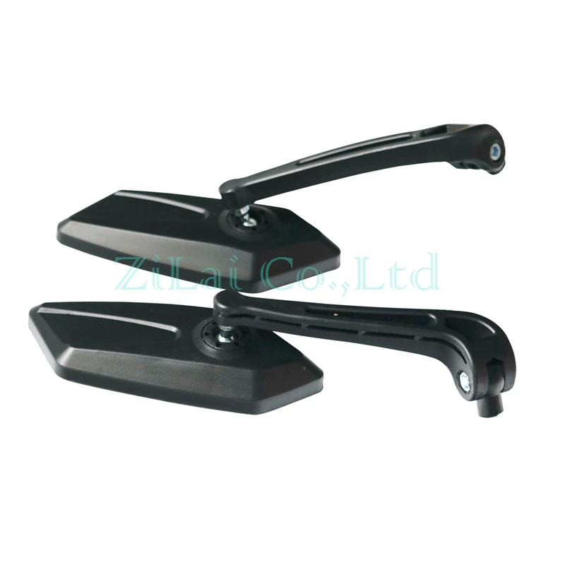 LMoDri Universal Pair Motorcycle Rear Mirror Scooter 8mm 10mm Motorbike Modification Back Side Mirrors For HONDA YAMAHA SUZUKI