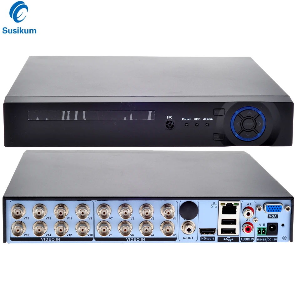 CCTV AHD DVR 4CH 8CH 16CH 1080N Hybird NVR 5 In 1 AHD Digital Video Recorder XMEye APP For 2MP Security Camera System