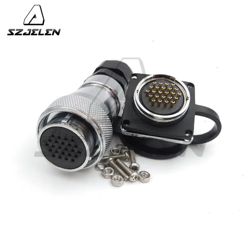 

SZJELEN WS28 , Power Connector 24pin Plug Socket,Electrical Equipment Power Cable Connector, 24pin Connector