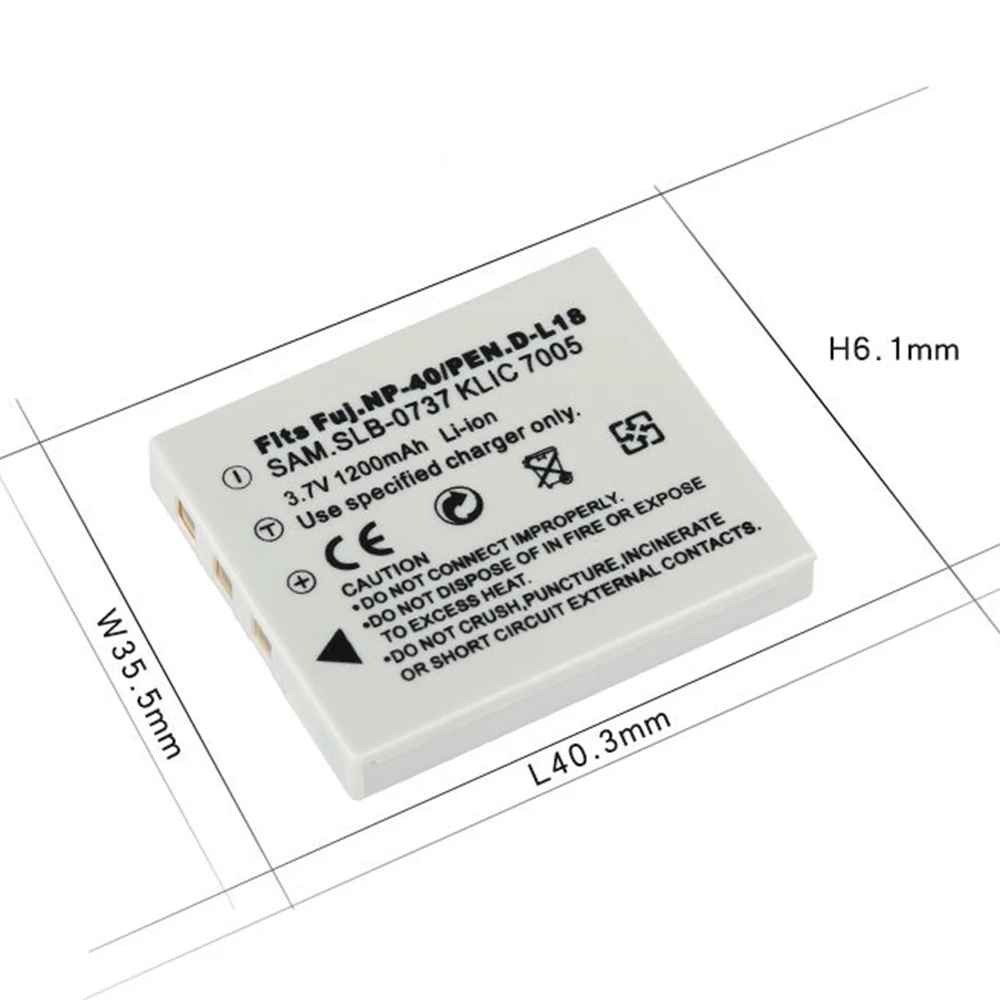 NP-40 NP40 1200mAh bateria do Fujifilm Fuji FinePix 455 F10 F402 F455 F460 F470 F610 F650 F700 F710 F810 F811 V10 Z1 Zoom Z2 Z3