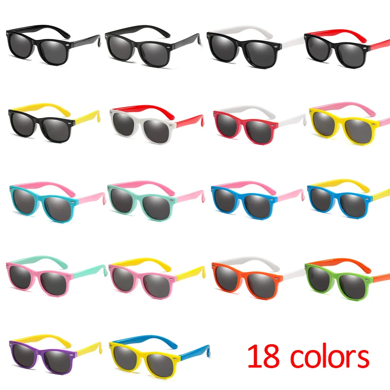 DesolDelos Children Polarized Sunglasses TR90 Baby Classic Eyewear Kids Sun glasses boys girls sunglasses UV400 Oculos D322