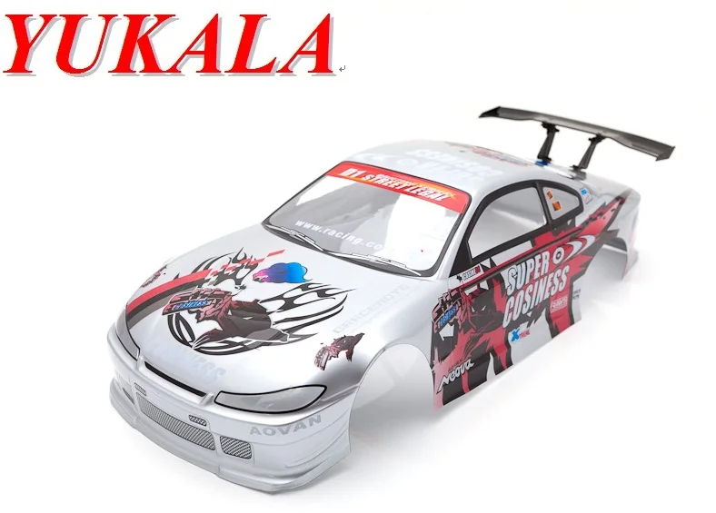 1/10  R/C cars body shell PVC painted body/Matching accessories for 1/10 rc  racing car 190mm  No:007 2pcs/lot