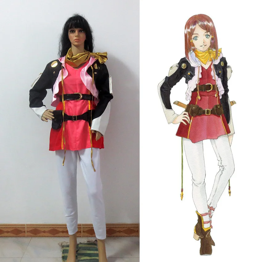 Tales of Zestiria Rose cosplay Costume Custom Made Full Set