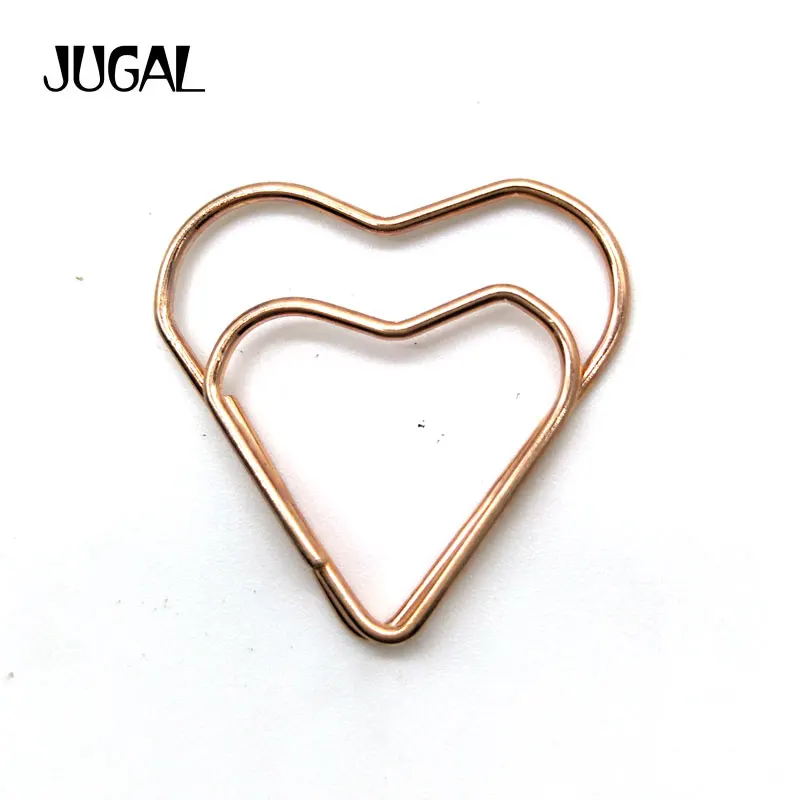 

Creative Metal Bookmarks Color Gold Office Paper Clip Learning Supplies Stationery Tin Box Packing 24pcs/lot