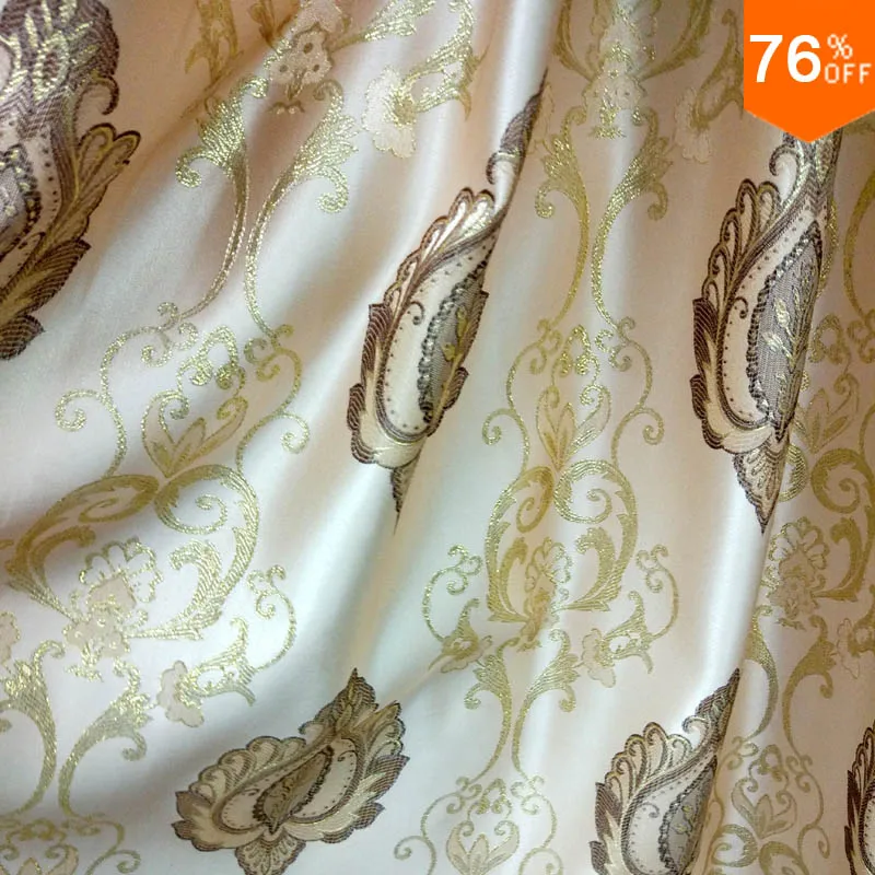 280 cm wide Embroidery Front drape lace fabric wholesale Bed cloth wall cover embroidery fabrics for drapery and clothing sewing