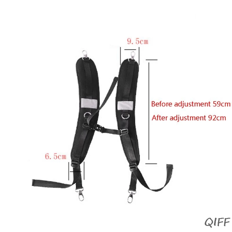 Outdoor Sports Backpack Straps Climbing Hiking Water Bags Shoulder Daypack Replacement Strap Adjustable Travel Bag Repair Parts