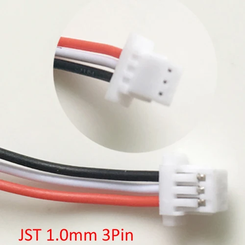 Akumulator litowo-polimerowy Lipo 3,7 V 1000 mAh 102050 Wtyczka JST 1,0 mm 3-pinowa do domowego mikrofonu przewodowego, komputera audio