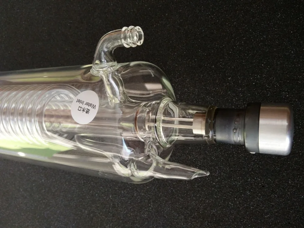 18 miesięcy gwarancji Reci W2 90 W CO2 lampy laserowej drewniane pudełko do pakowania długość 1200 Dia. 80mm dla CO2 maszyna do laserowego cięcia i grawerowania