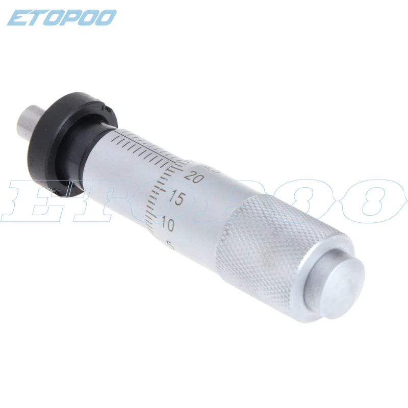 0-13mm Micrometer Head Round TypeMeasurement Measure Tool Rotation Smooth