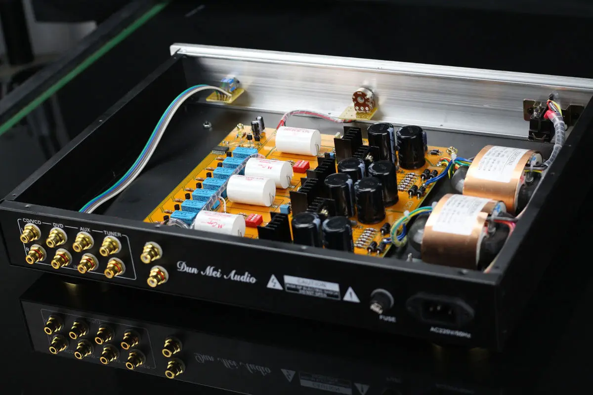 Imagem -05 - Zerozone-classe a Fet Pré-amplificador Base na Passagem 2.0 Hi-end Single-ended Classe a Pré-amplificador L740