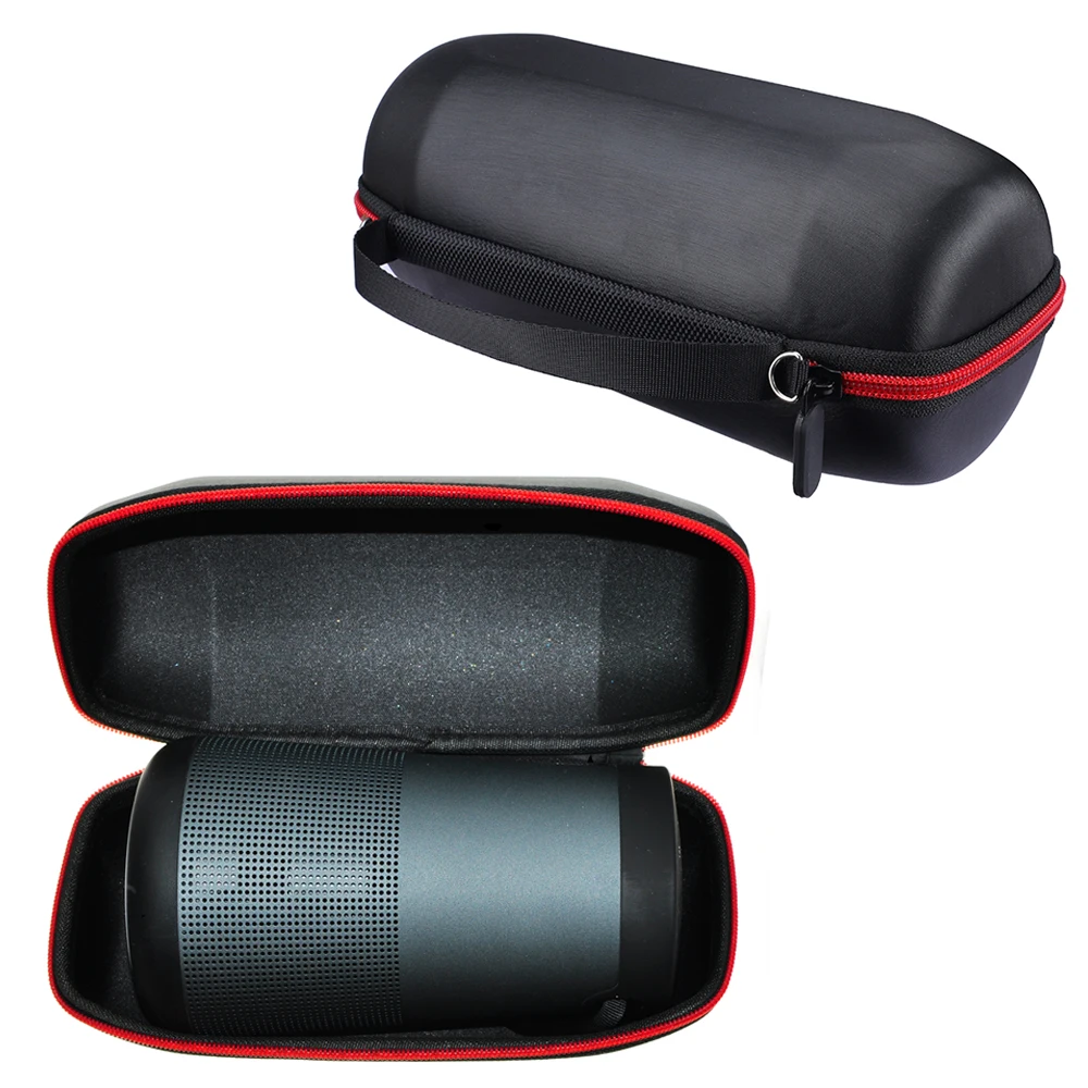 Portable Zipper Travel Hard Case Bag Protect Cover Pouch Box For BOSE Soundlink Revolve+ Bluetooth Speaker Accessories