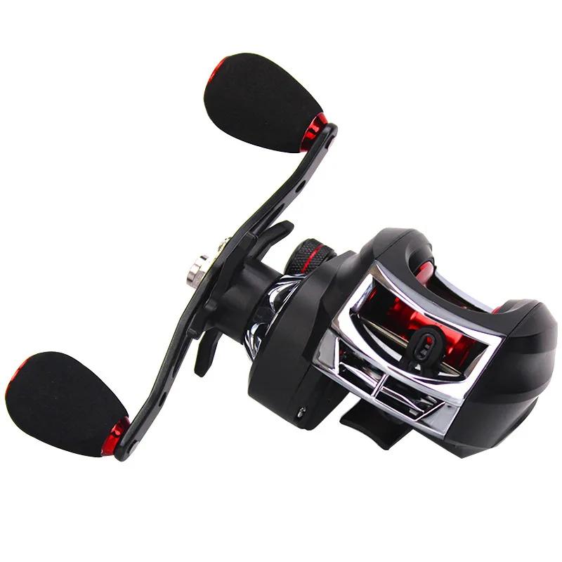 Baitcasting Reel Magnetic Brake System Reel 10KG Max Drag 17+1 BBs 7.2:1 High Speed Bait casting Fishing Reel 225g ultralight