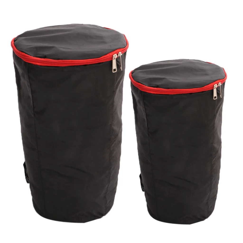 Durable Water-Resistant Padded Djembe African Drum Bag Gig Bag Carry Case Carrying Handle for Drum Percussion Instrument Parts