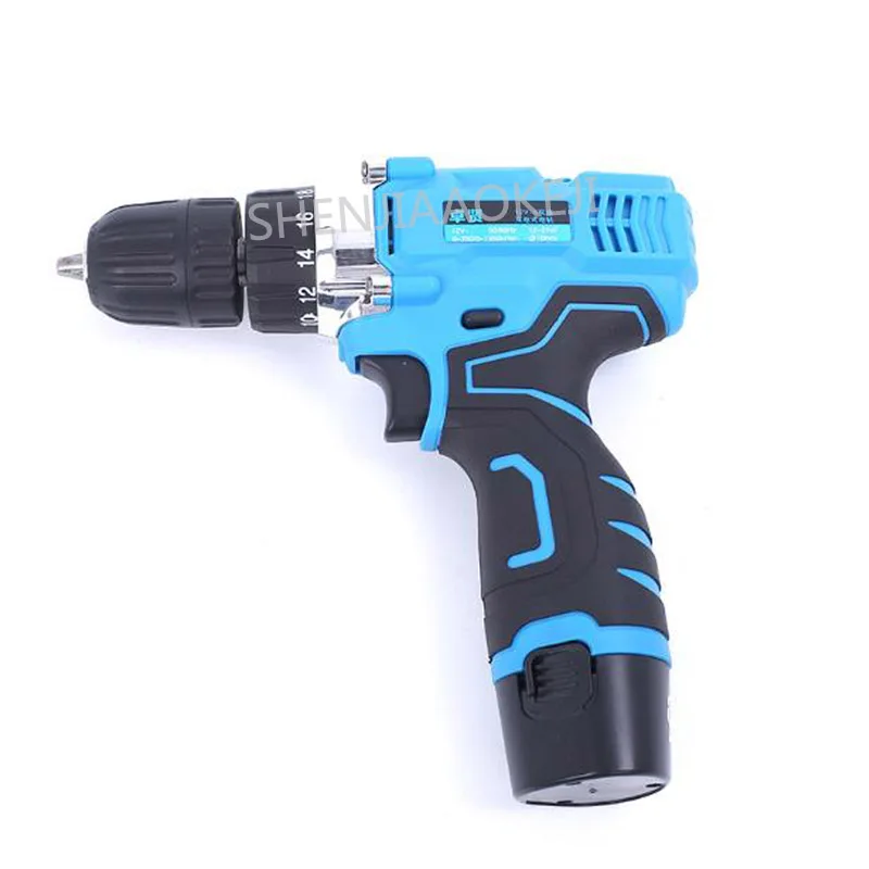 12V double-speed rechargeable electric drill 15N.M torque Multifunctional household electric screwdriver Lithium drill