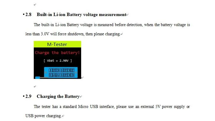 Multifunktionale LCR-TC1 3,5 Zoll 160X128 Bunte Display TFT Hintergrundbeleuchtung Transistor Tester Für Diode Triode Kondensator Widerstand – Detail 5