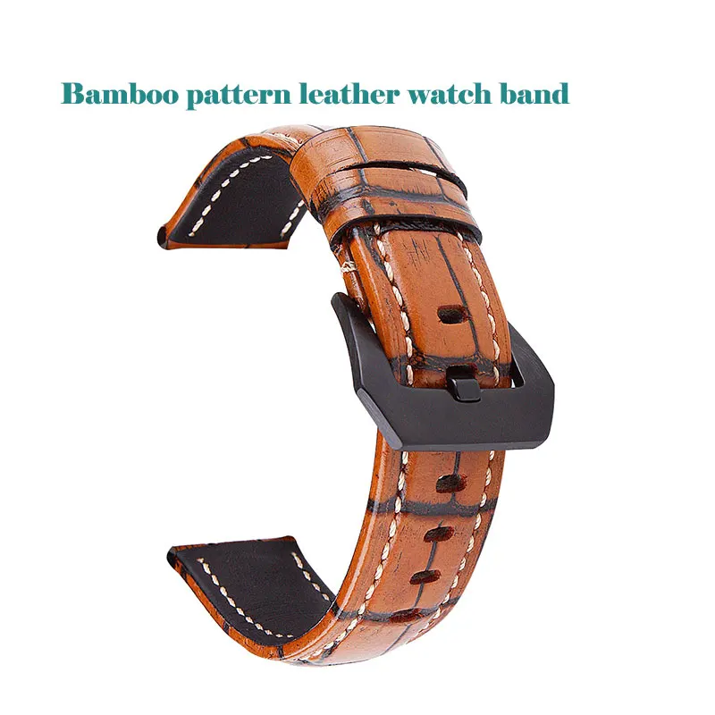 UTHAI P17 Watchbands 20mm 22mm 24mm 26mm High-end retro Calf Leather Watch band Watch Strap with Leather Straps