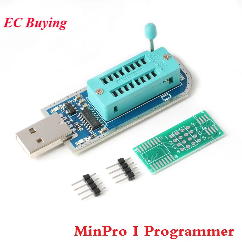 MinPro I Programmer 24 25 Programator Szybki USB do Płyt Głównych, Układów LCD FLASH 24 EEPROM 25 SPI PLASH Chip CP2102