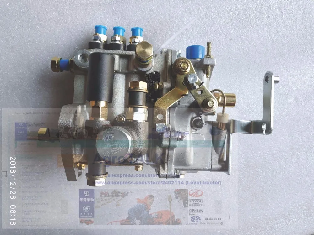 igh pressure pump (3QF102BW) for Laidong LL380T engine (the swirl chamber), part number: