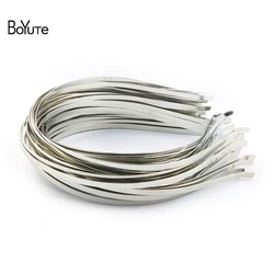 BoYuTe (100 Pieces/Lot) 3-4-5-6-7-10MM Metal Iron Hair Band Factory Supply Hairband Base Women Headband Jewelry Materials