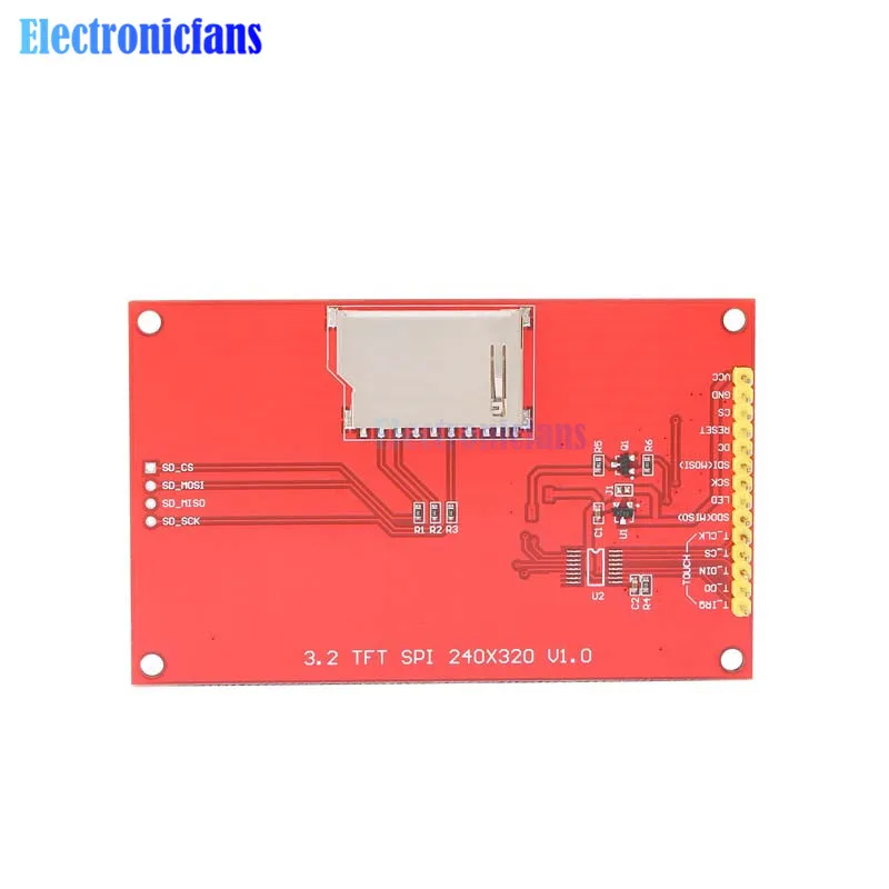 3,2 Zoll 320x240 TFT LCD-Modul-Display mit Touchpanel ILI9341 Treiber-IC SPI-Schnittstelle für MCU 240RGB – Detail 12