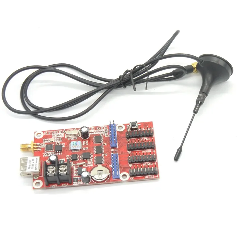 TF-A6UW WIFI + USB Led Control Card 768*32,384*64 Pixels Single Double Color Wireless p10,p13.33,p16,p4.75 Led Board Controller