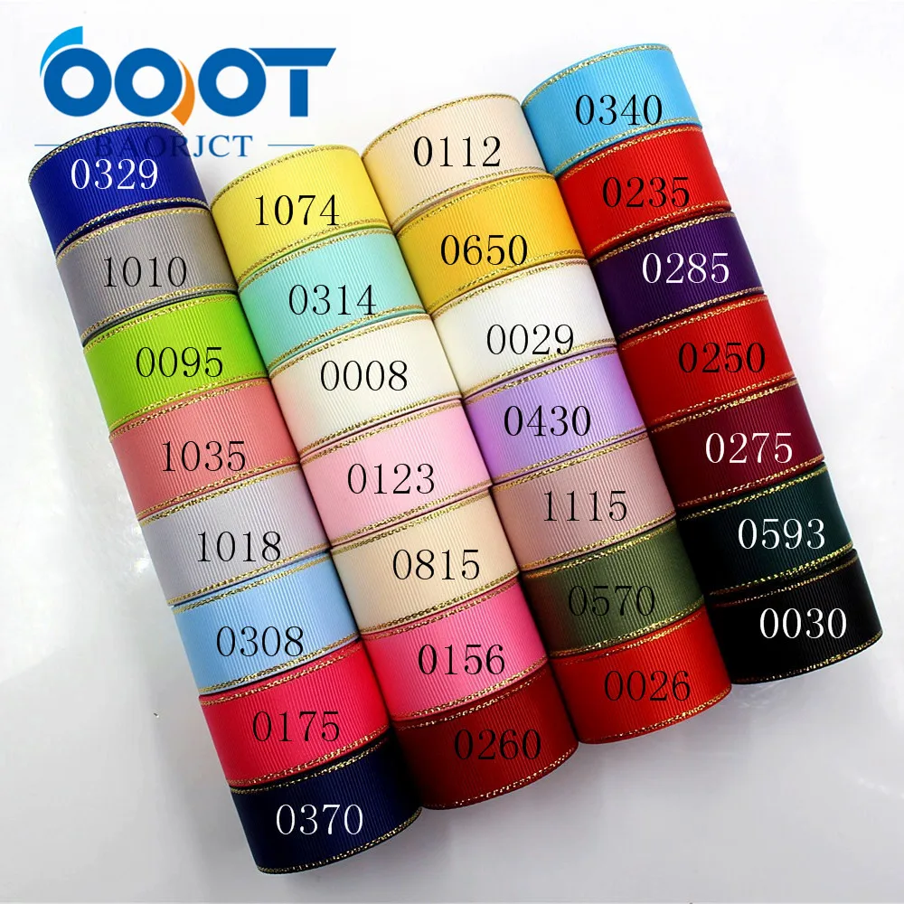 OOOT BAORJCT 1712262 25 mm 10 yards Phnom Penh double-sided ribbon Thermal transfer Printed grosgrain Wedding Accessories DIY