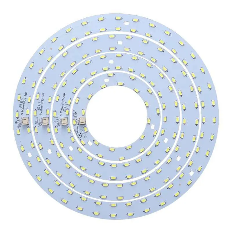 LED ceiling lamp round retrofit ring bulb modified board patch light plate wick energy-saving light source