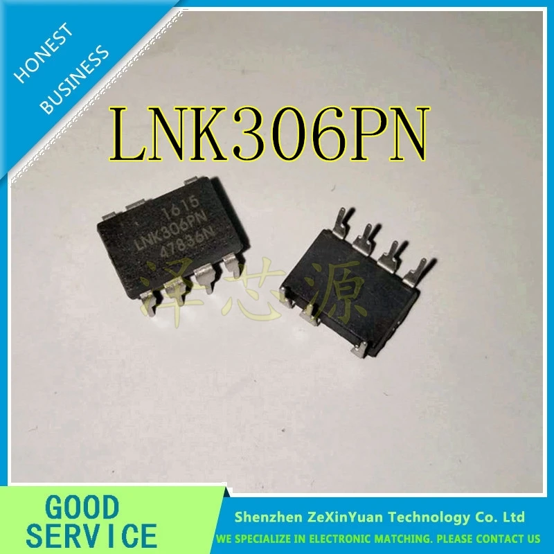 

100PCS/LOT LNK306PN LNK306P LNK306 DIP-7 NEW