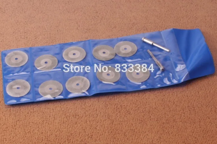 5pcs discs and 1 arbour 20mm Mini stone jade glass Diamond Cutting Discs Dremel sheet Tools Jewelry  free shipipng