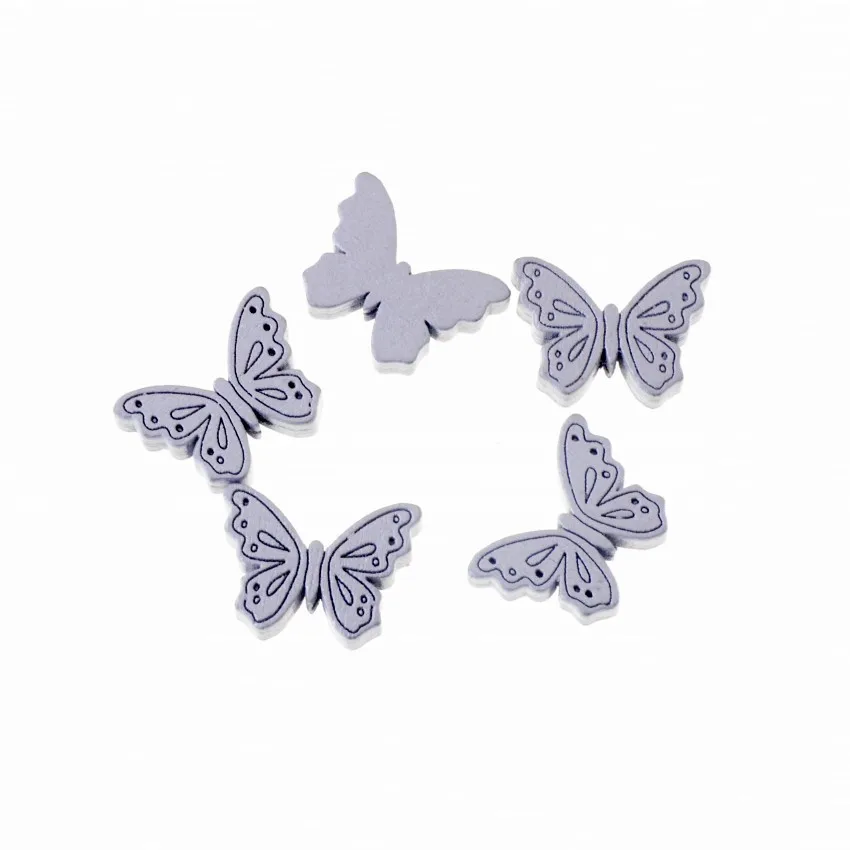 20pcs 17x24mm Butterfly Wood Spacer Beads For Baby DIY Crafts Kids Toys Spacer Beading Bead Jewelry Making DIY